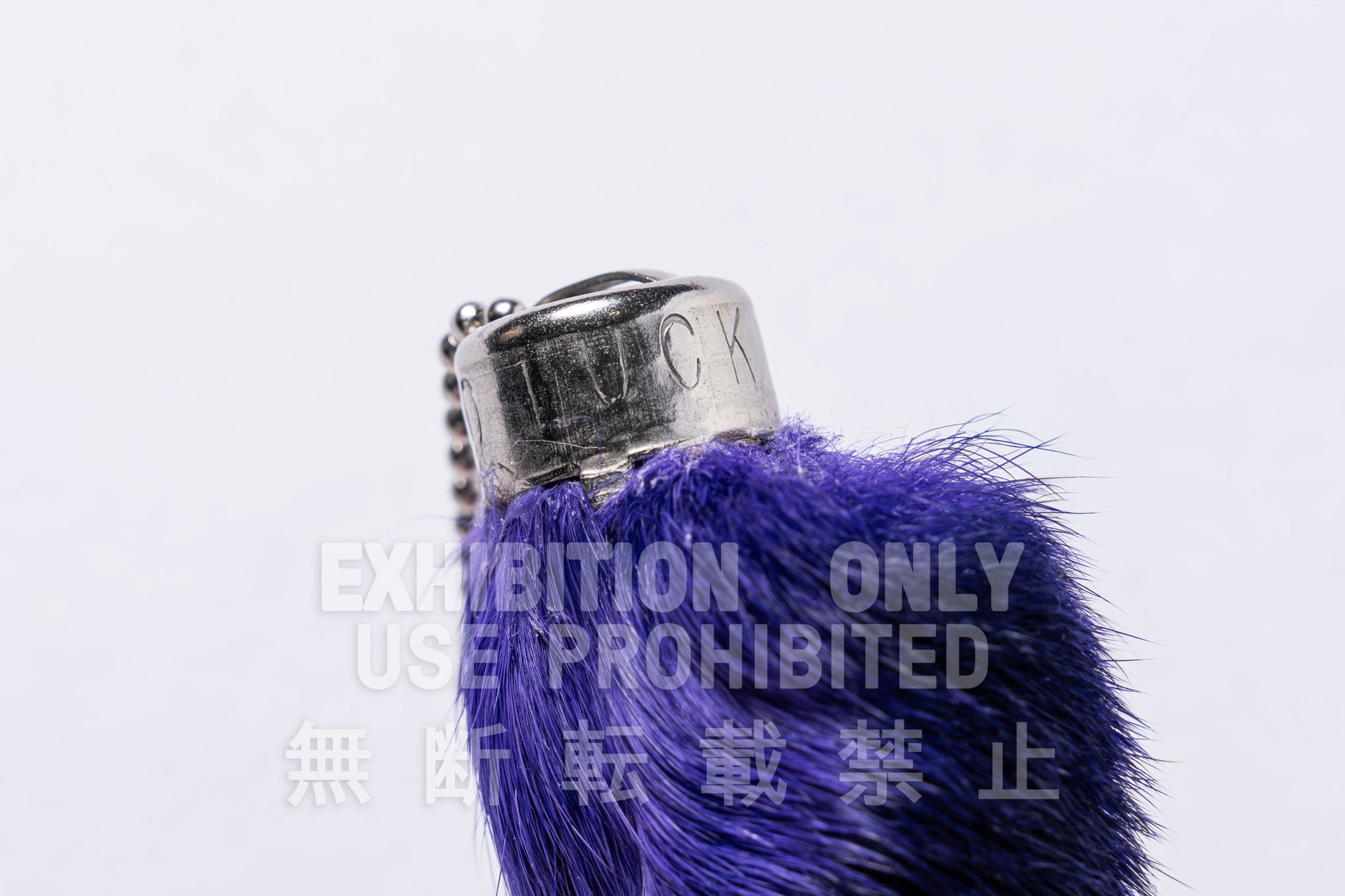 BUCO RABBIT FOOT KEY CHAIN