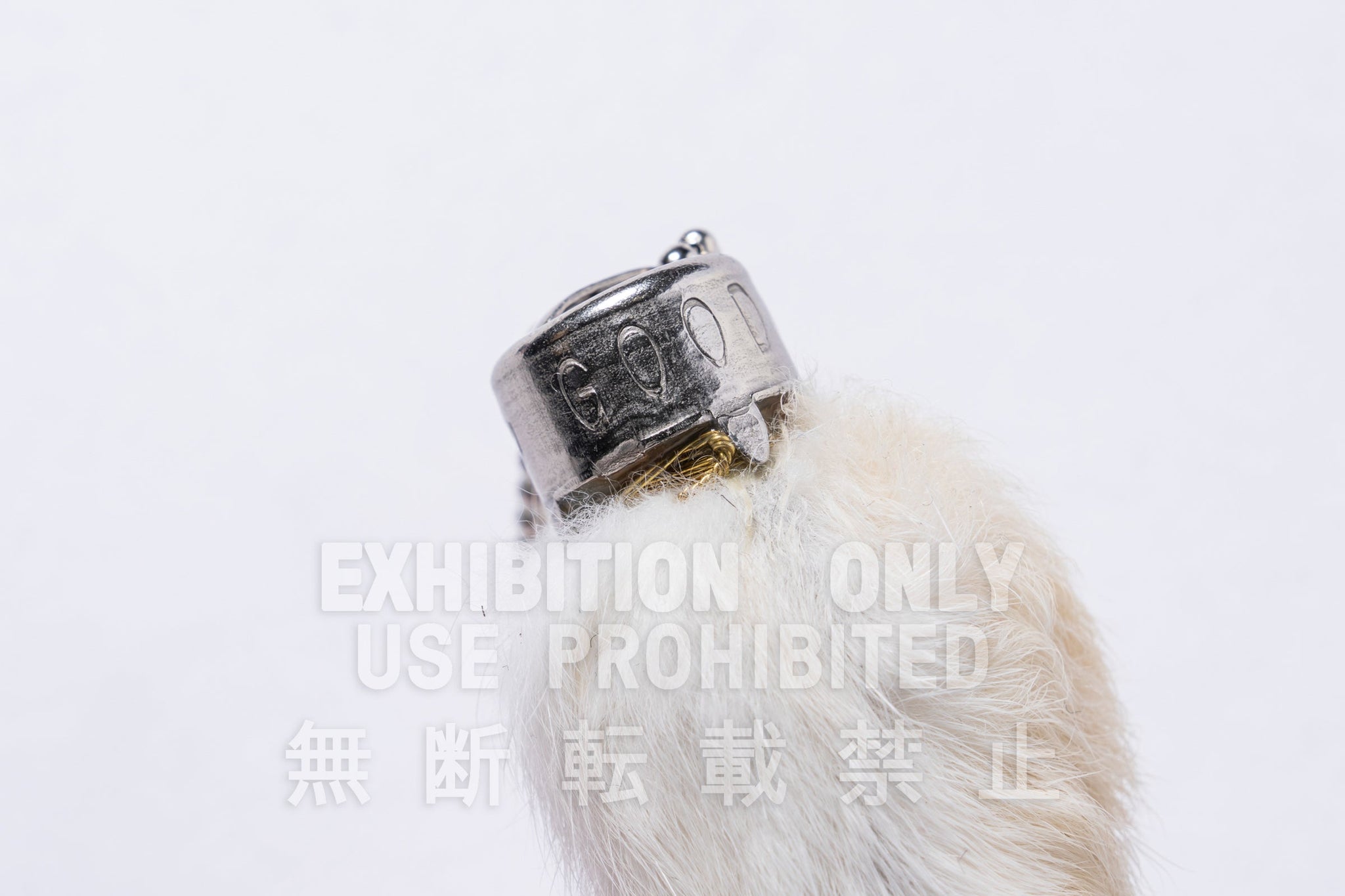 BUCO RABBIT FOOT KEY CHAIN
