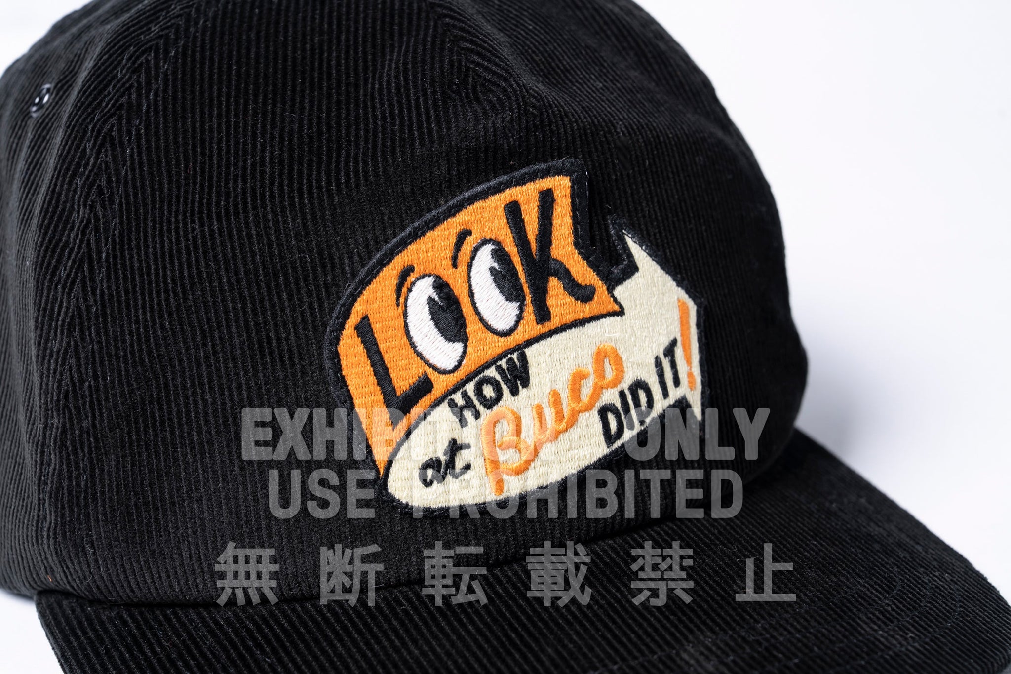 FIVE PANEL CORDUROY CAP / LOOK AT HOW BUCO DID IT!