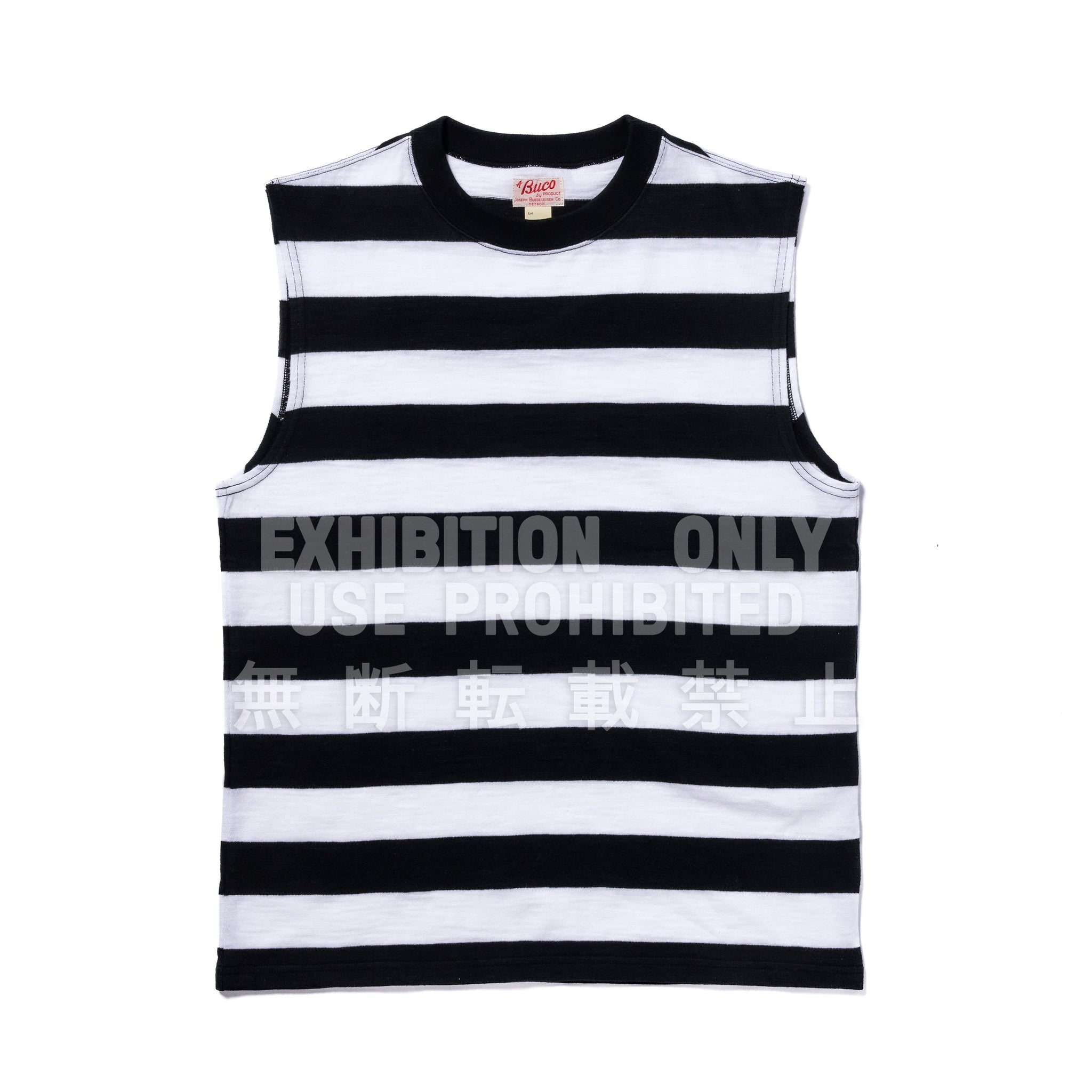 BUCO STRIPE TEE CUT-OFF