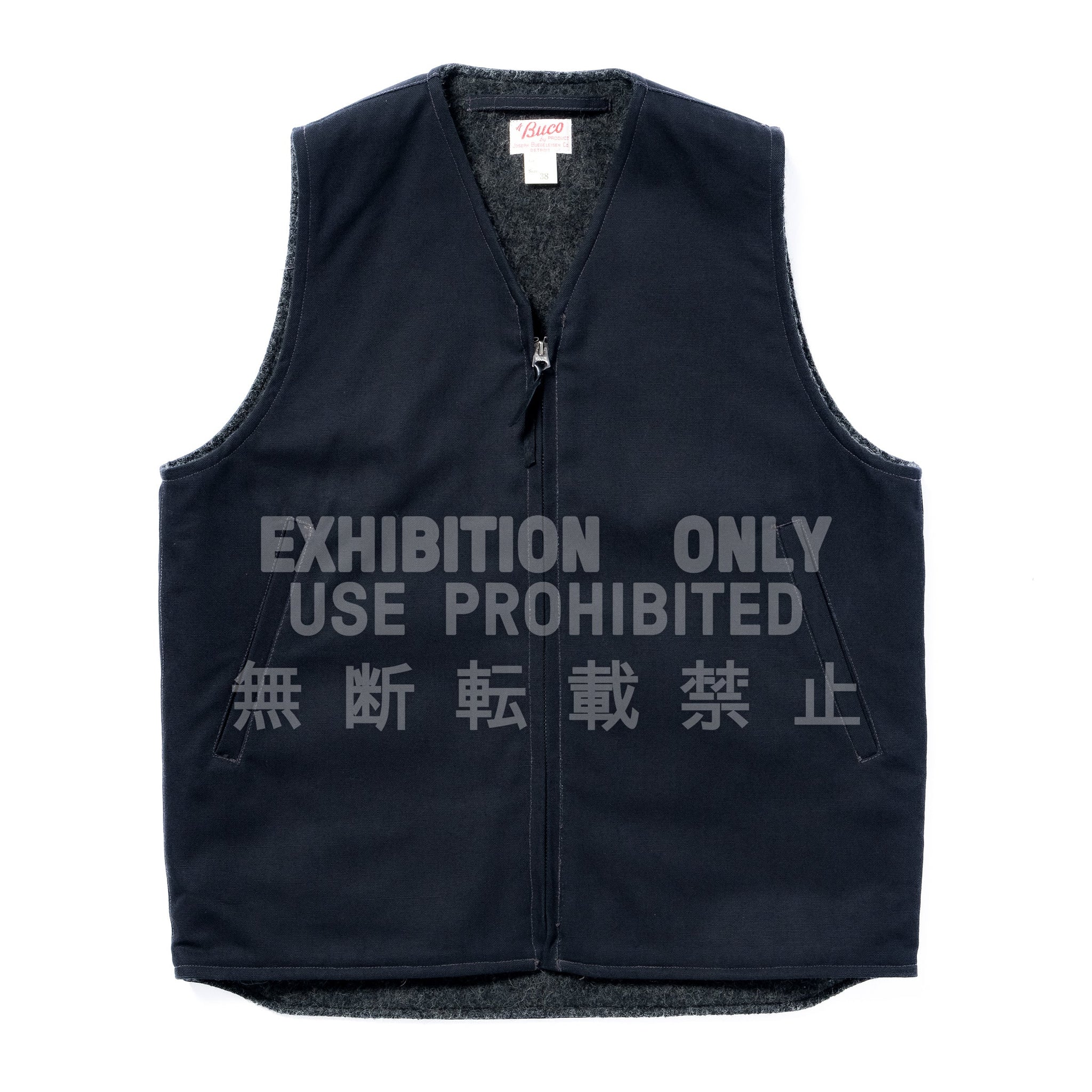 BUCO COTTON CANVAS RIDING VEST