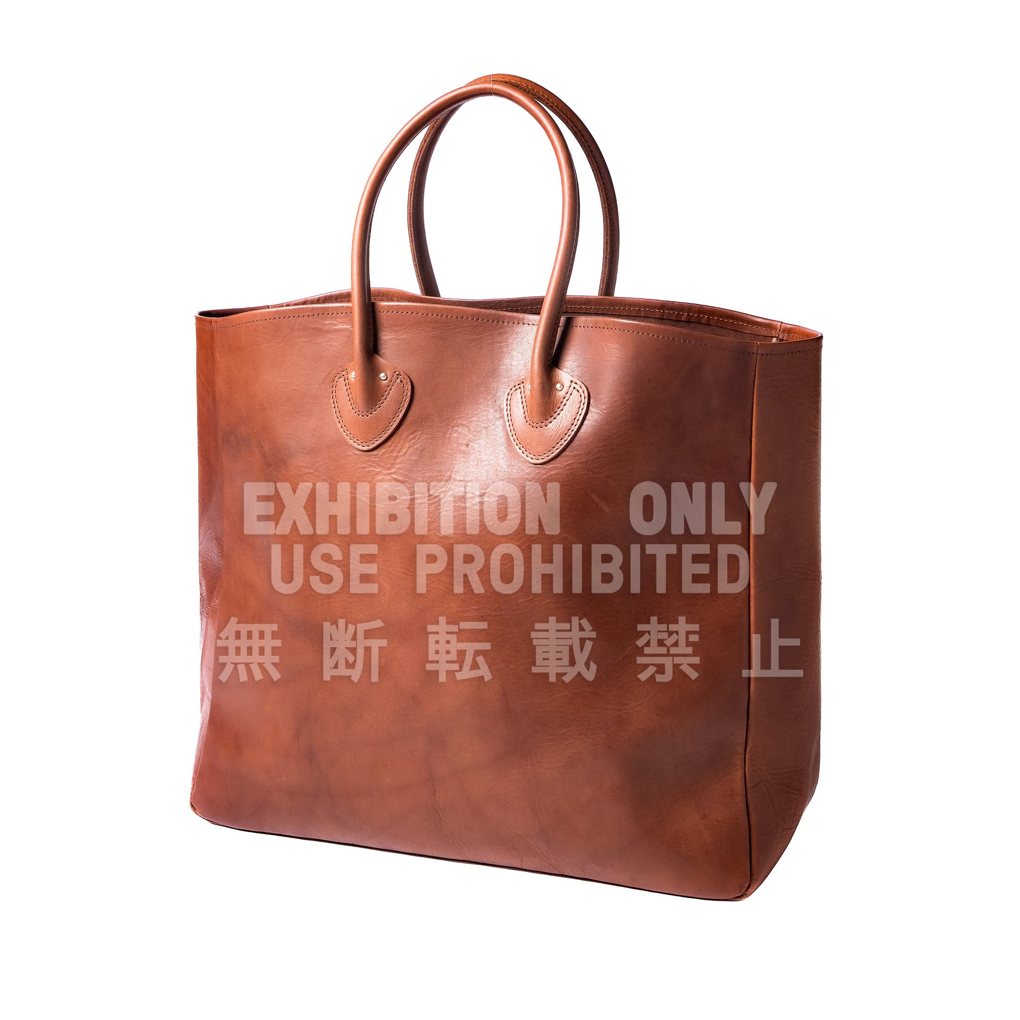LEATHER TOTE SHOULDER-BAG