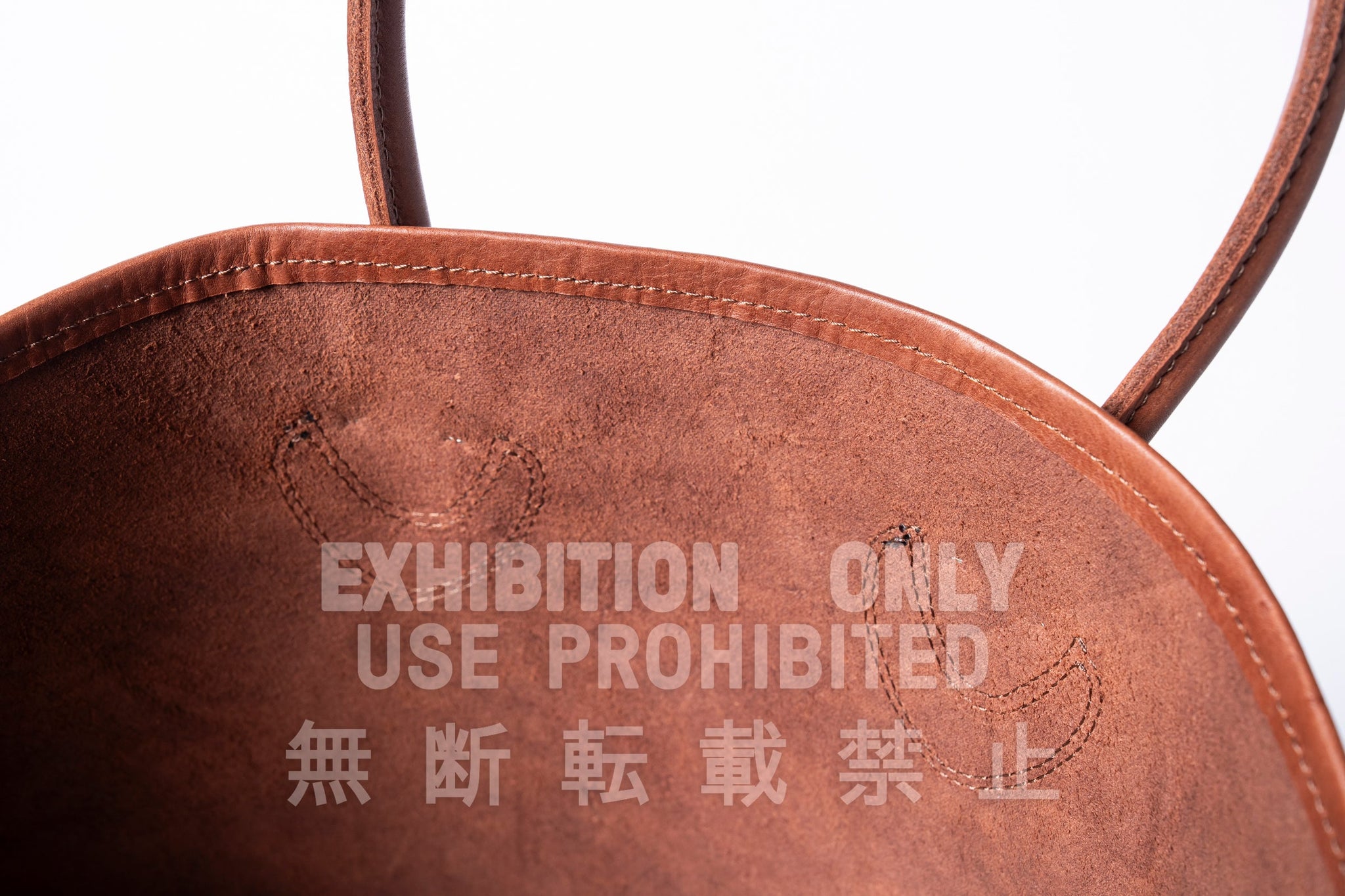 LEATHER TOTE SHOULDER-BAG