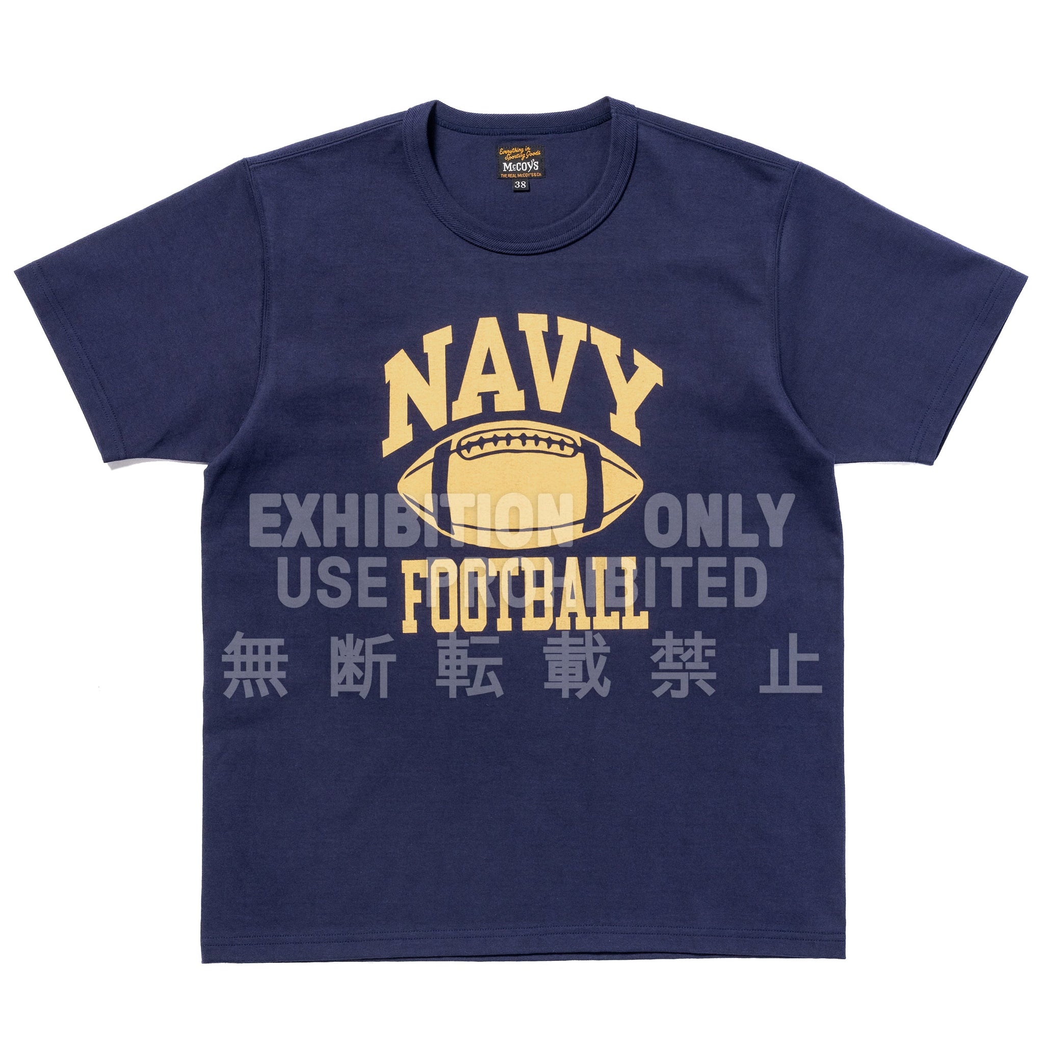 MILITARY TEE / NAVY FOOTBALL