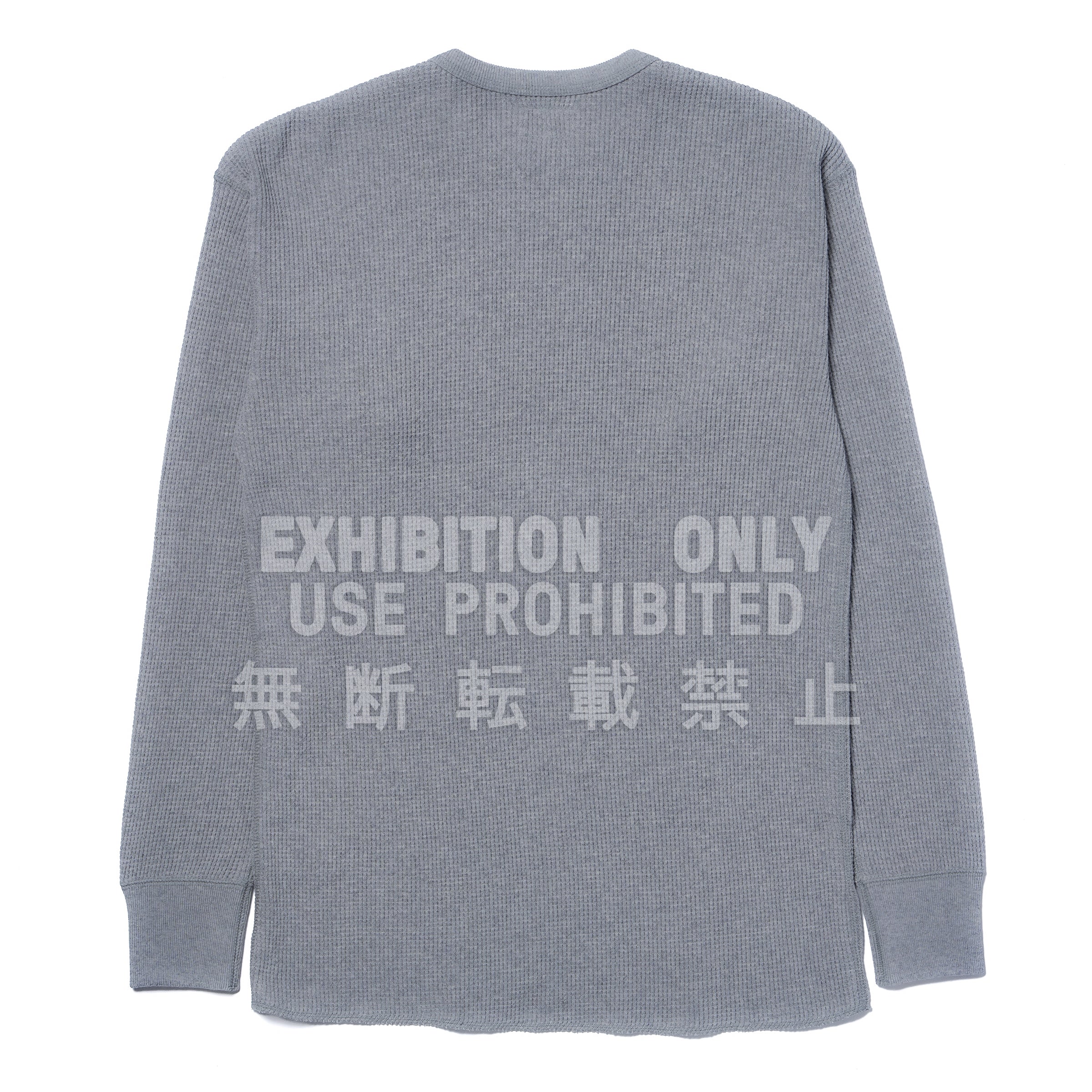 BALL PARK KnitWear Lサイズ グレー　リアルマッコイ BALL PARK WAFFLE THERMAL SHIRT – The Real McCoy's