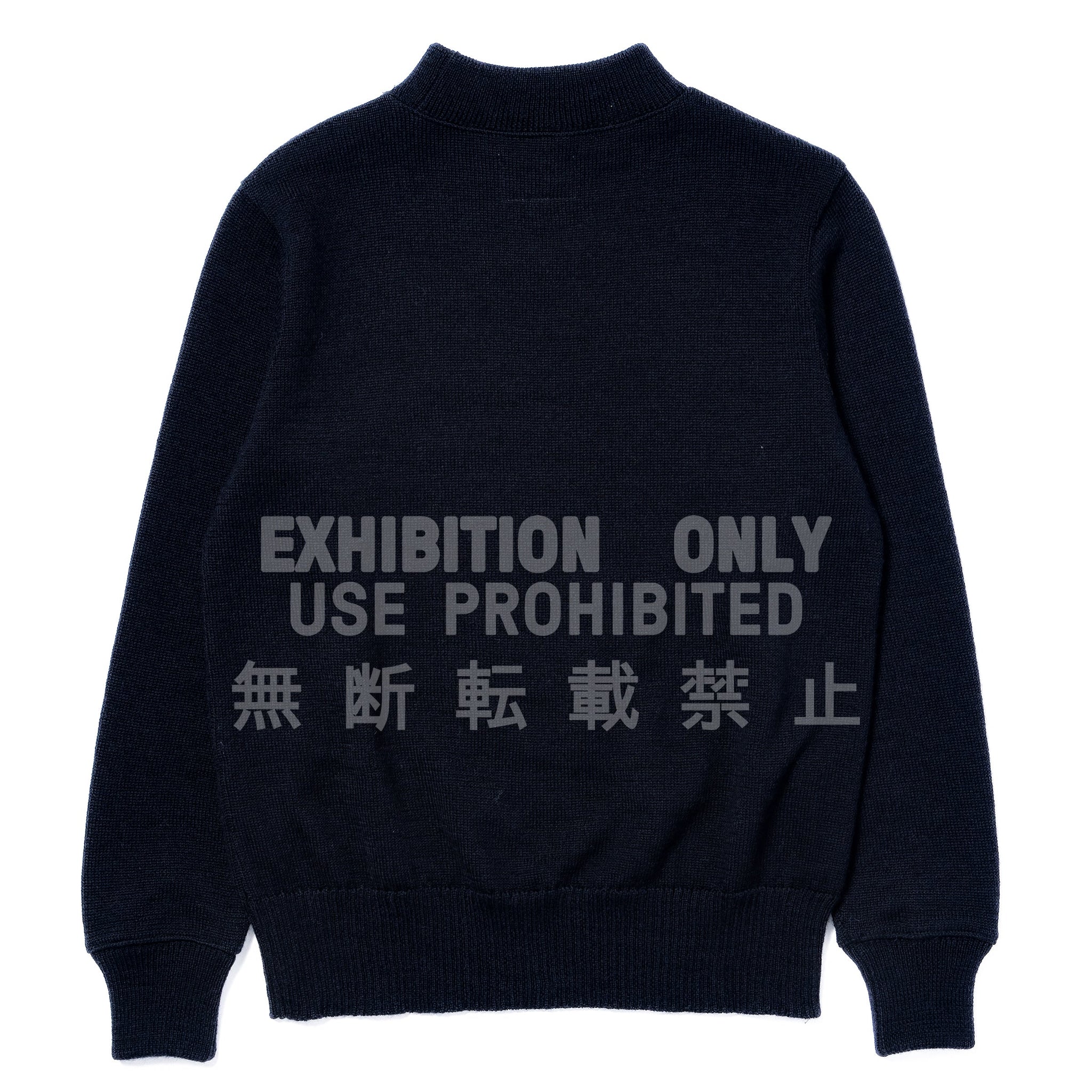 U.S.N. BLUE WOOL JERSEY / U.S.S. BROOKLYN