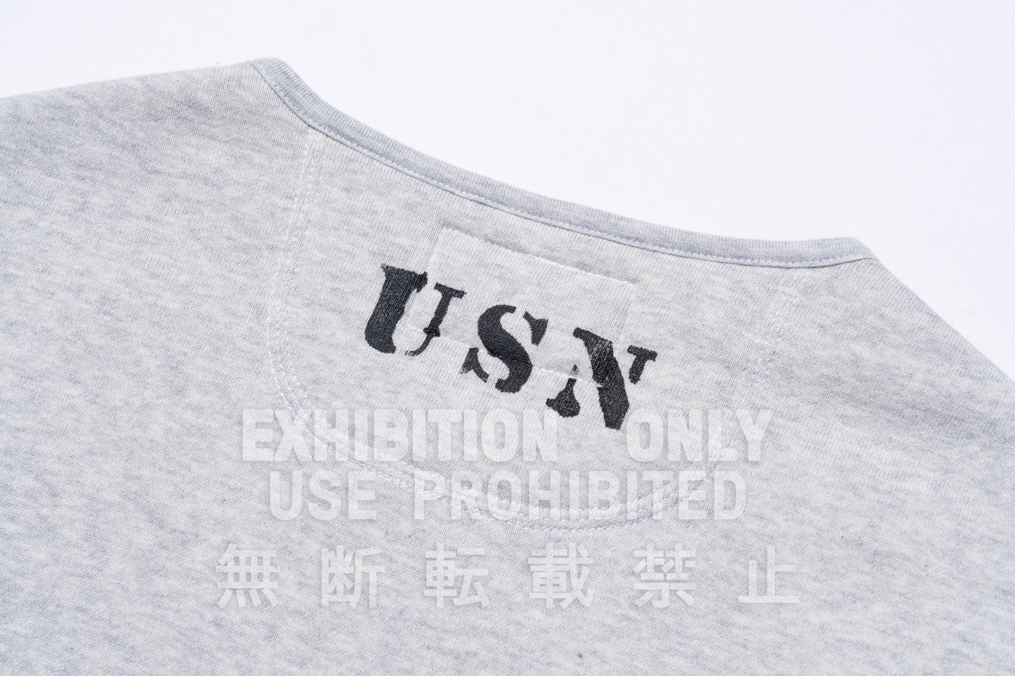U.S.N. COTTON CARDIGAN / STENCIL