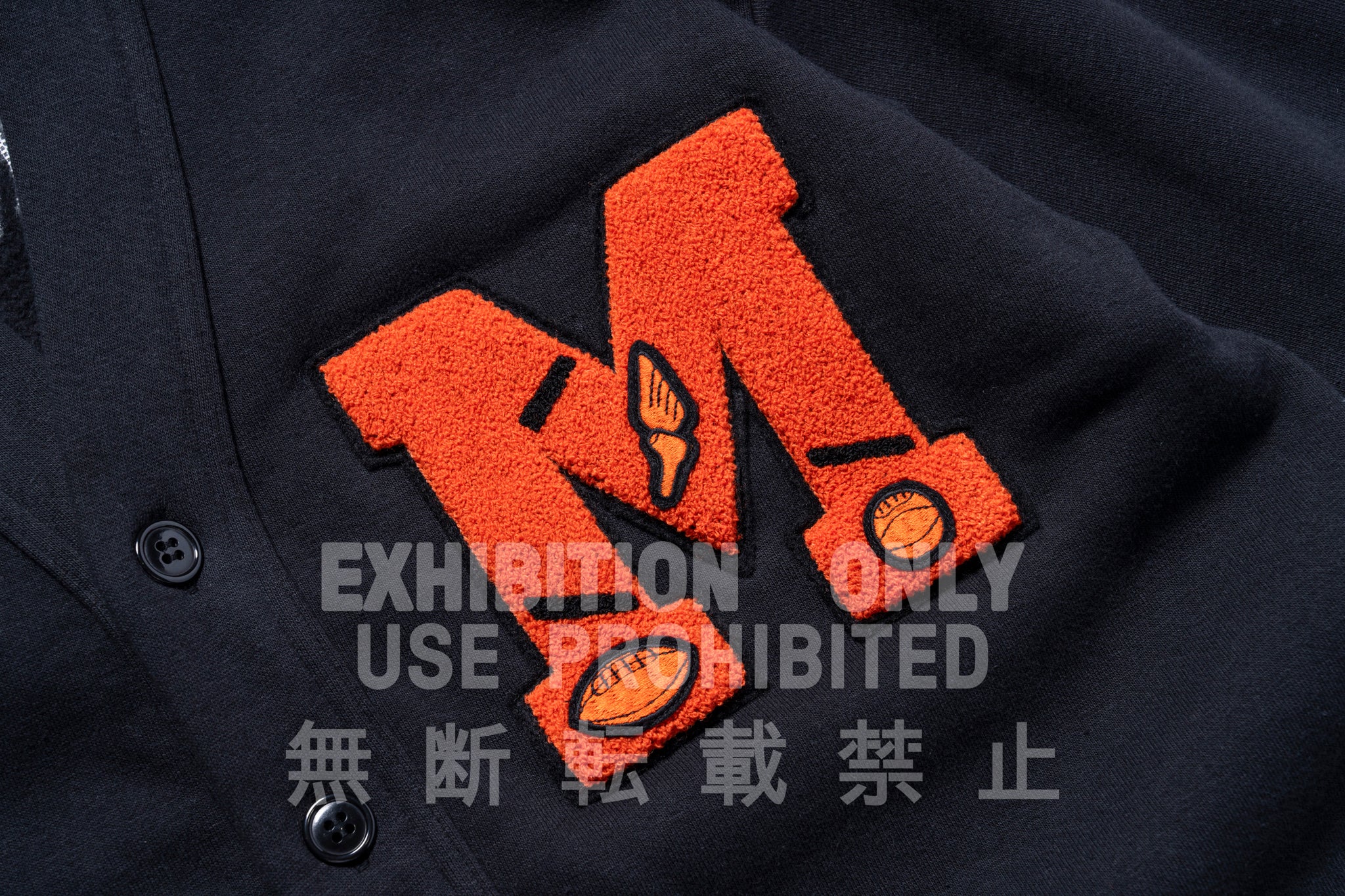 LOOPWHEEL SWEATSHIRT CARDIGAN / BULLDOGS