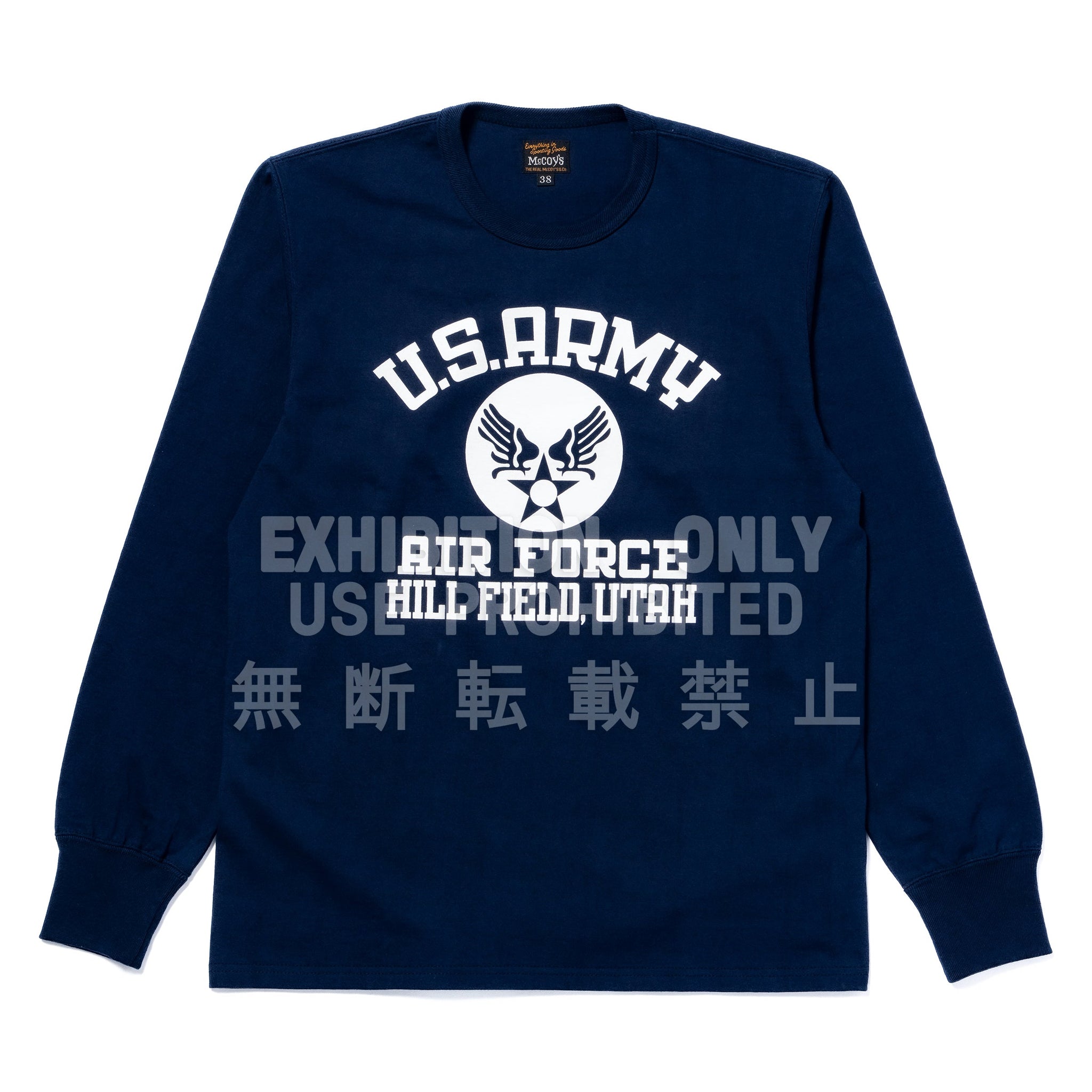 MILITARY L/S TEE / U.S. ARMY AIR FORCE, HILL FIELD