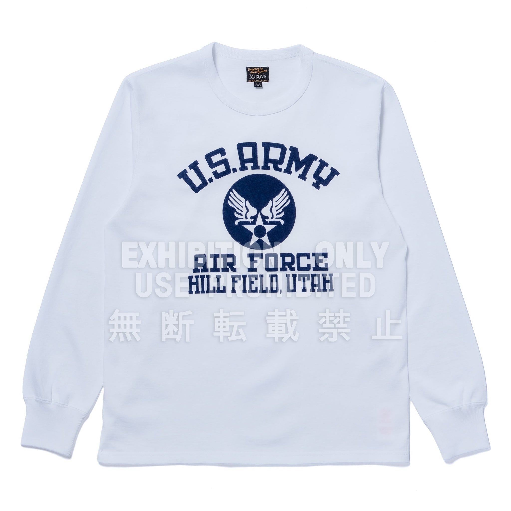 MILITARY L/S TEE / U.S. ARMY AIR FORCE, HILL FIELD
