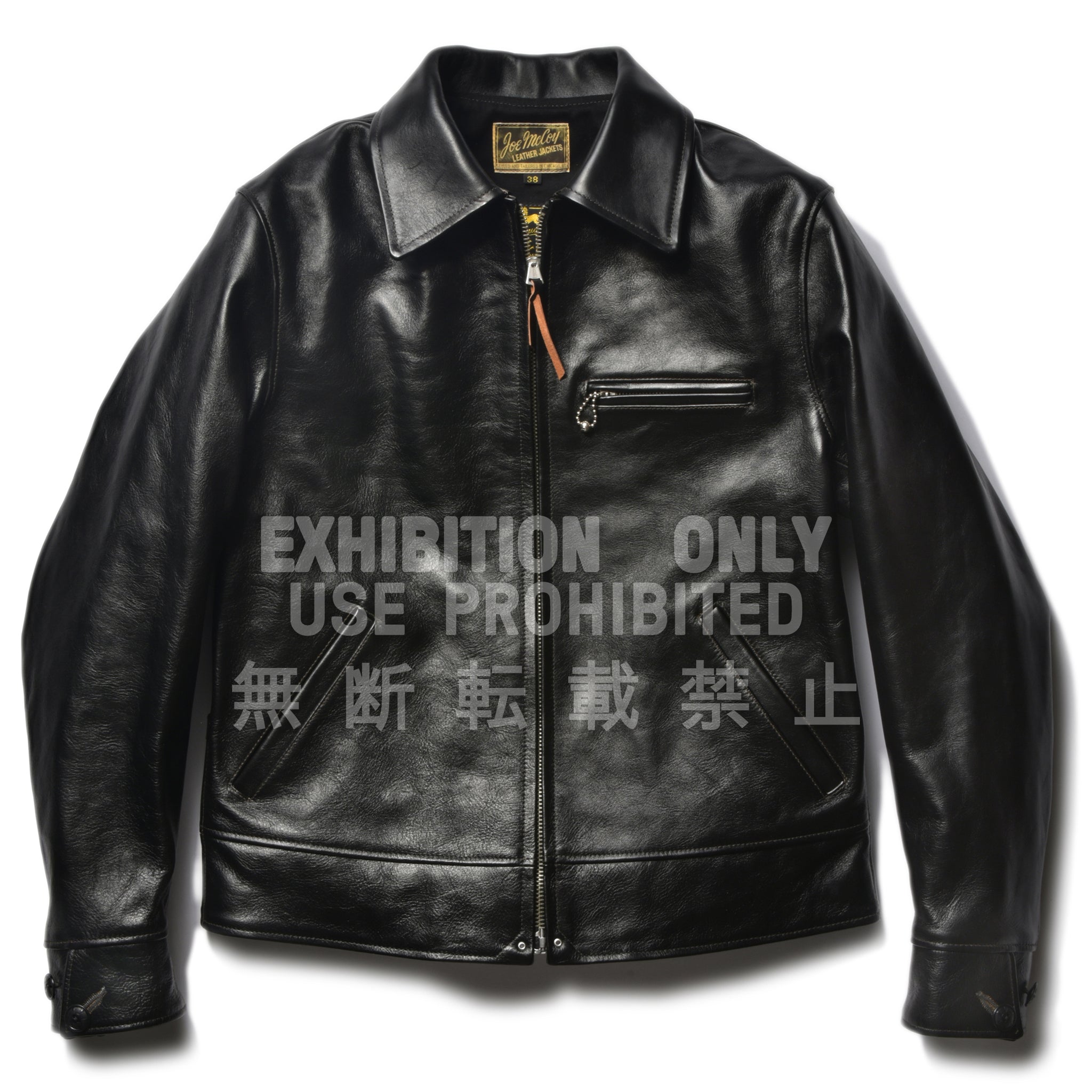 30s LEATHER SPORTS JACKET / NELSON