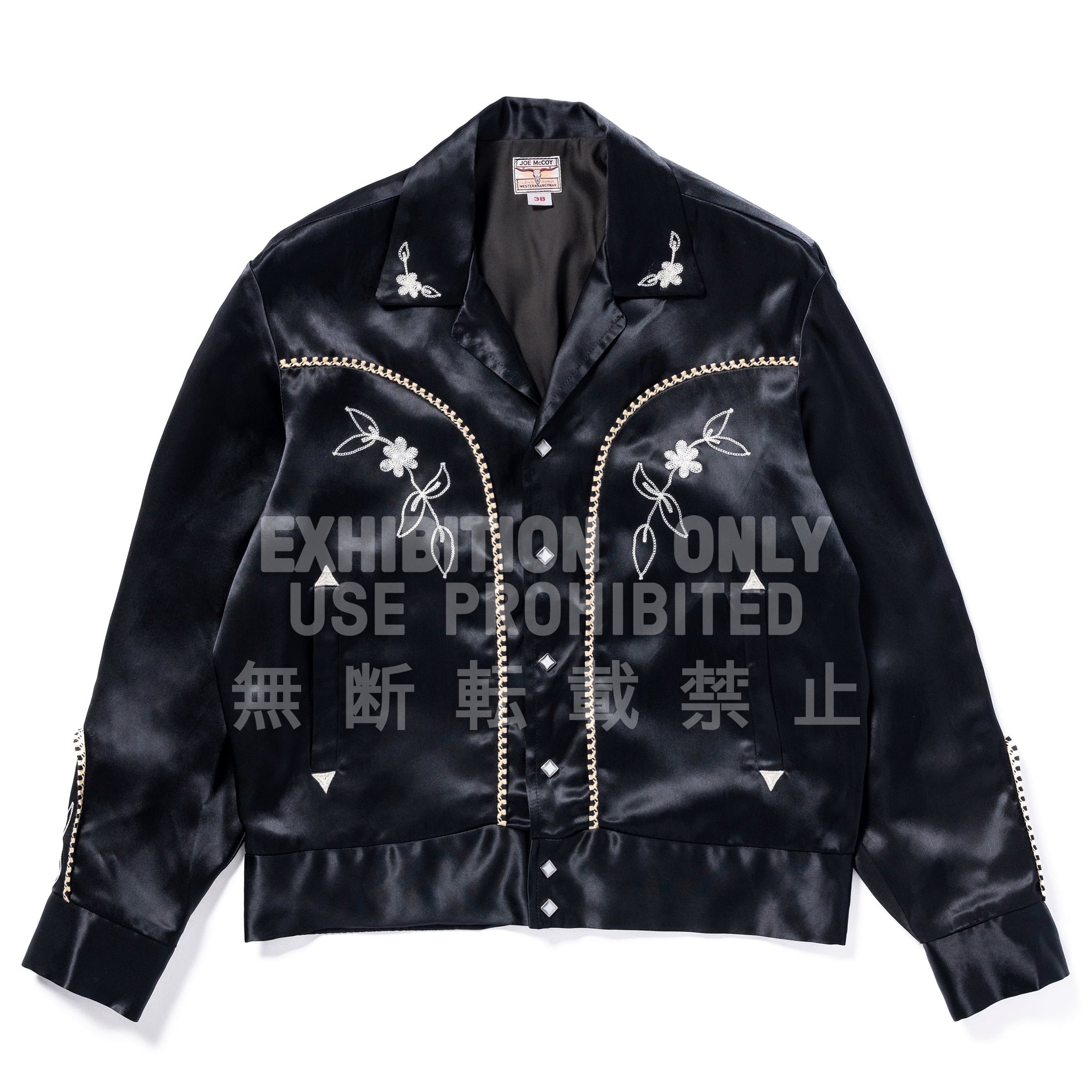 EMBROIDERED RAYON WESTERN JACKET