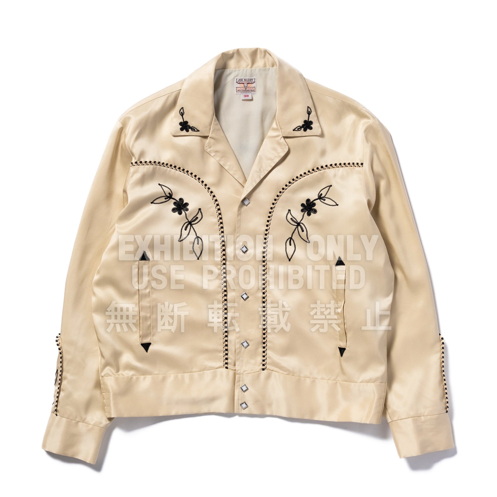 EMBROIDERED RAYON WESTERN JACKET