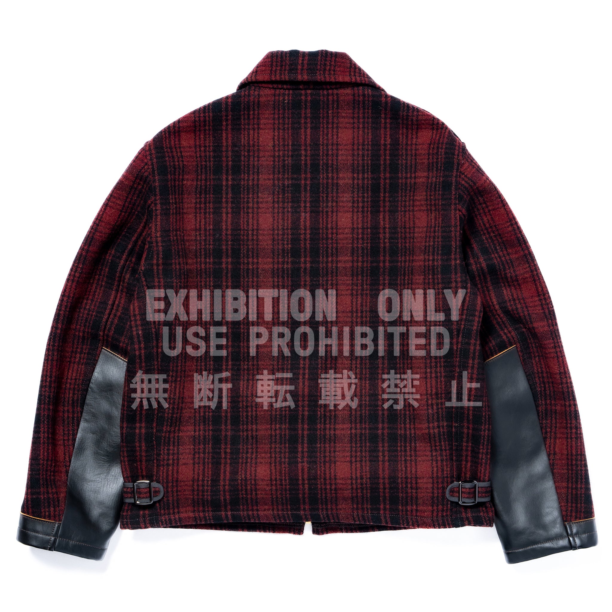 WOOL FIELD SPORTS JACKET / RED PLAID