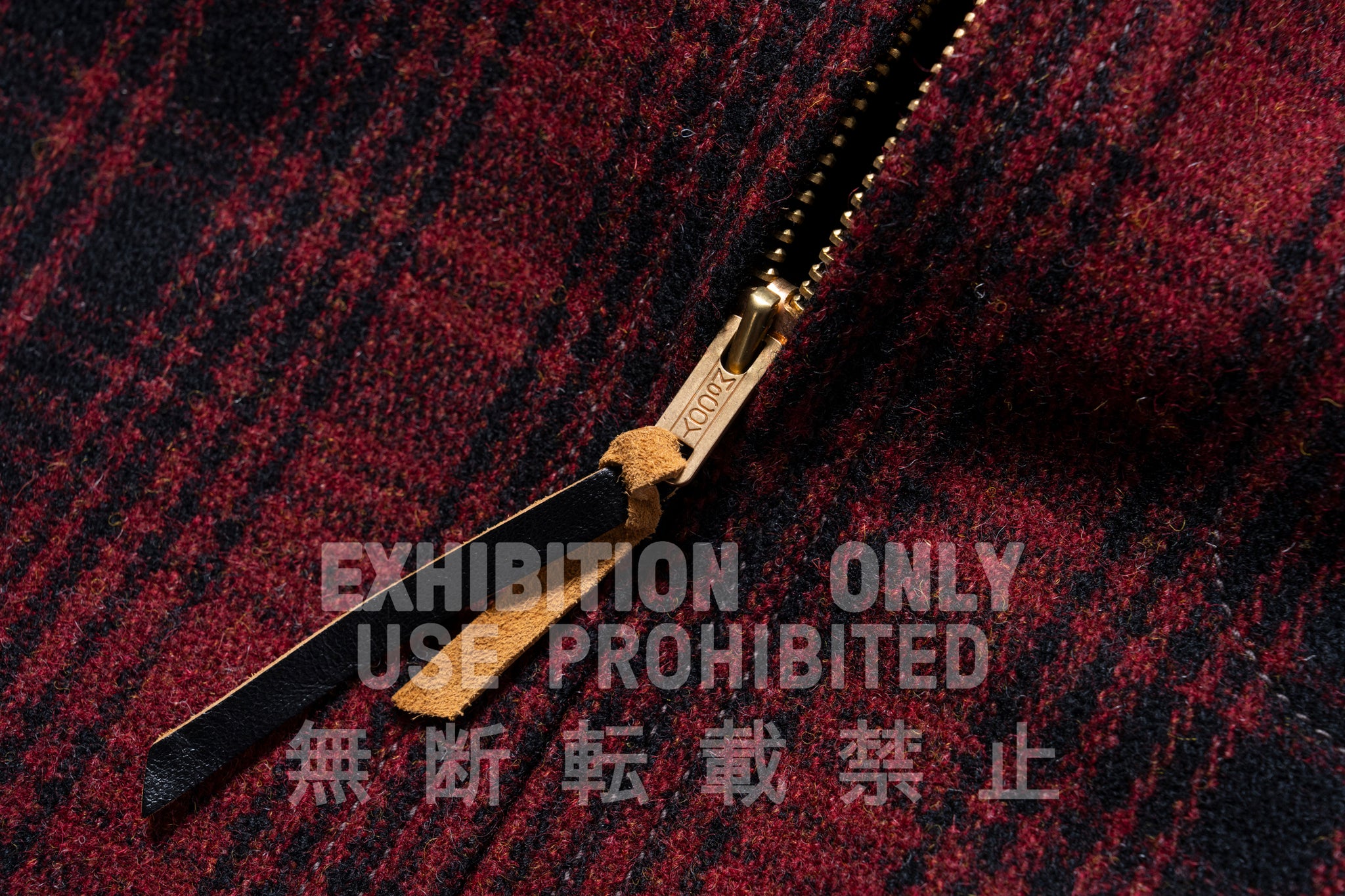 WOOL FIELD SPORTS JACKET / RED PLAID