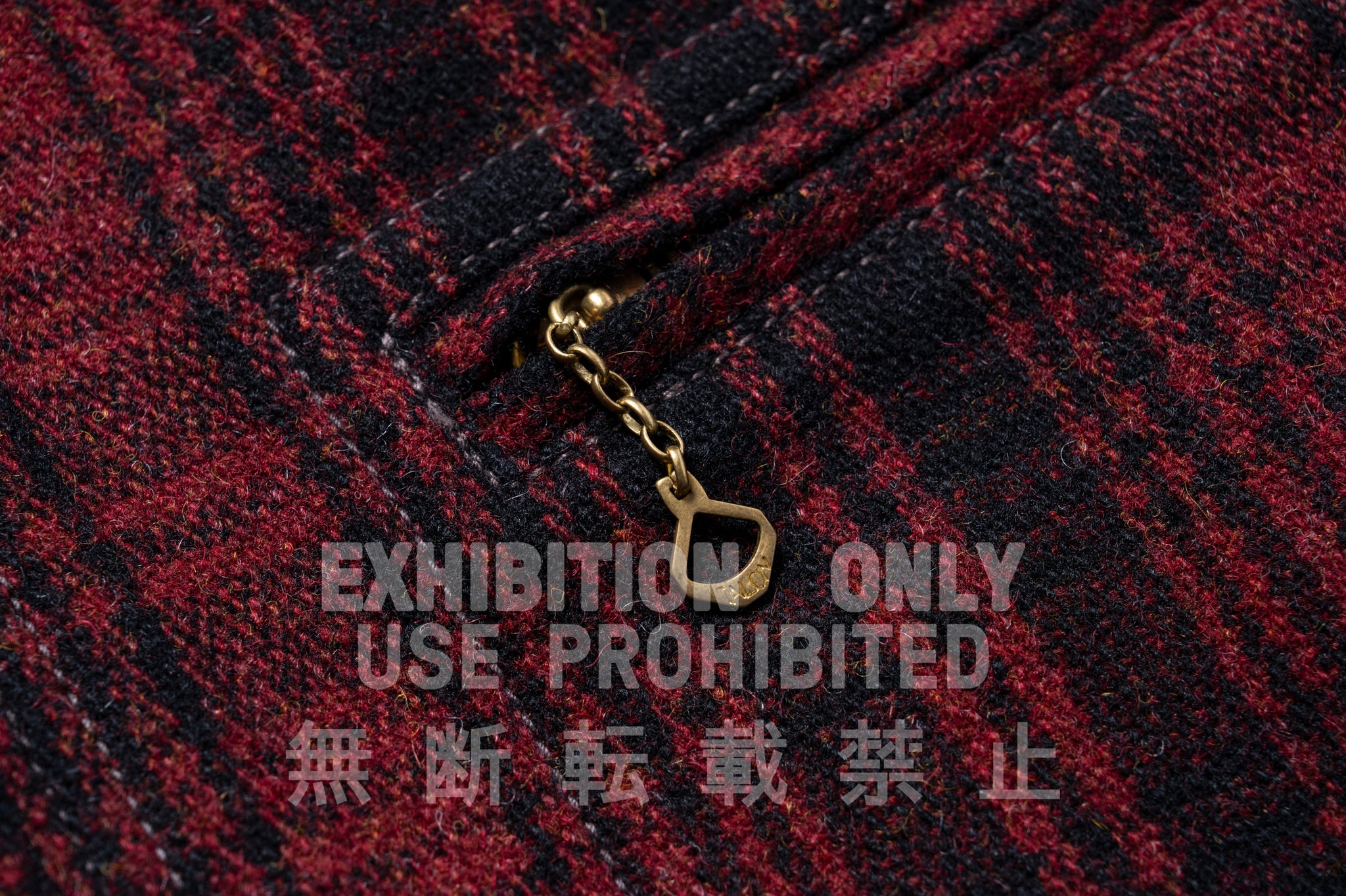 WOOL FIELD SPORTS JACKET / RED PLAID