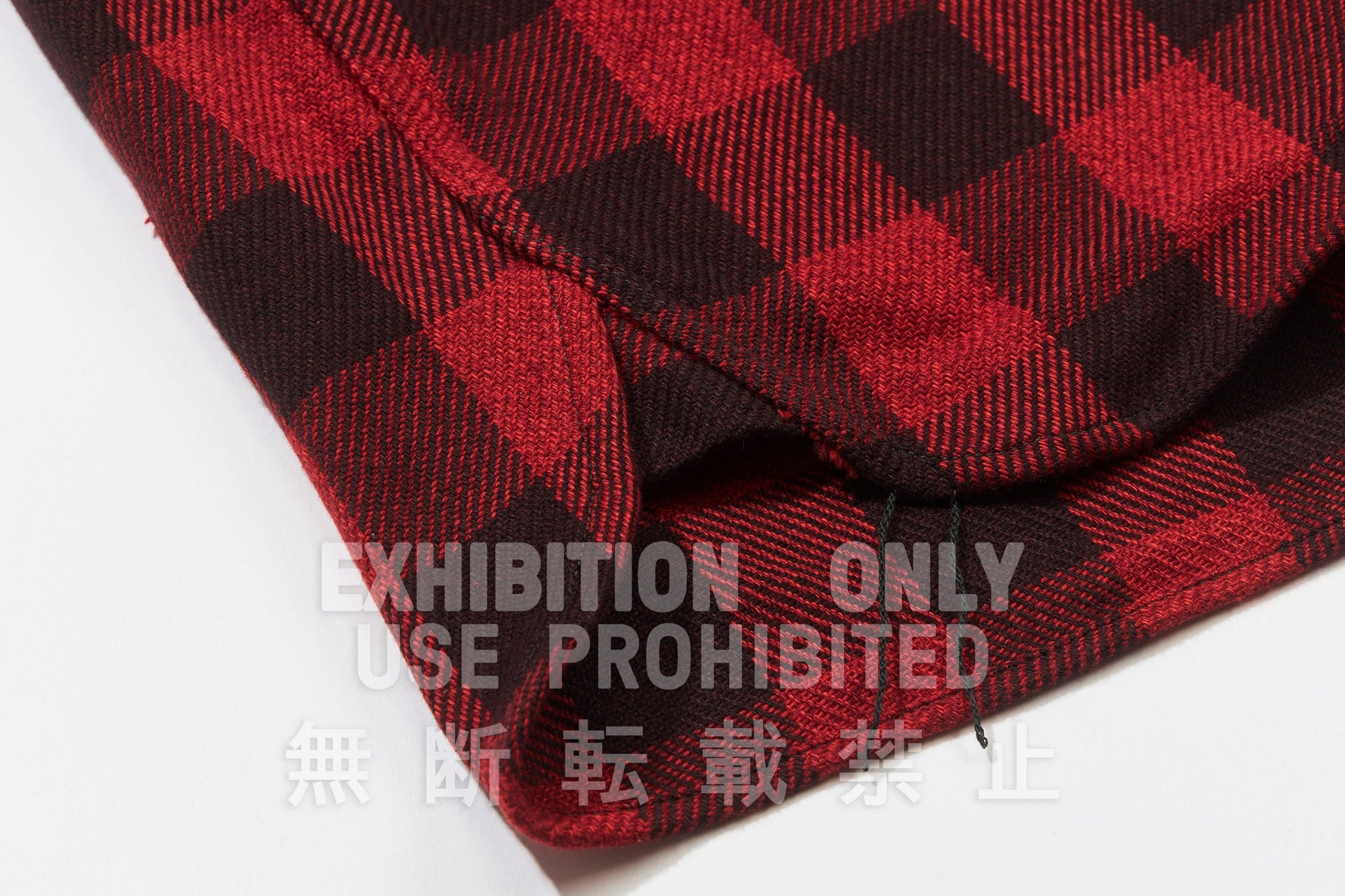 8HU TWISTED-YARN BUFFALO CHECK FLANNEL SHIRT