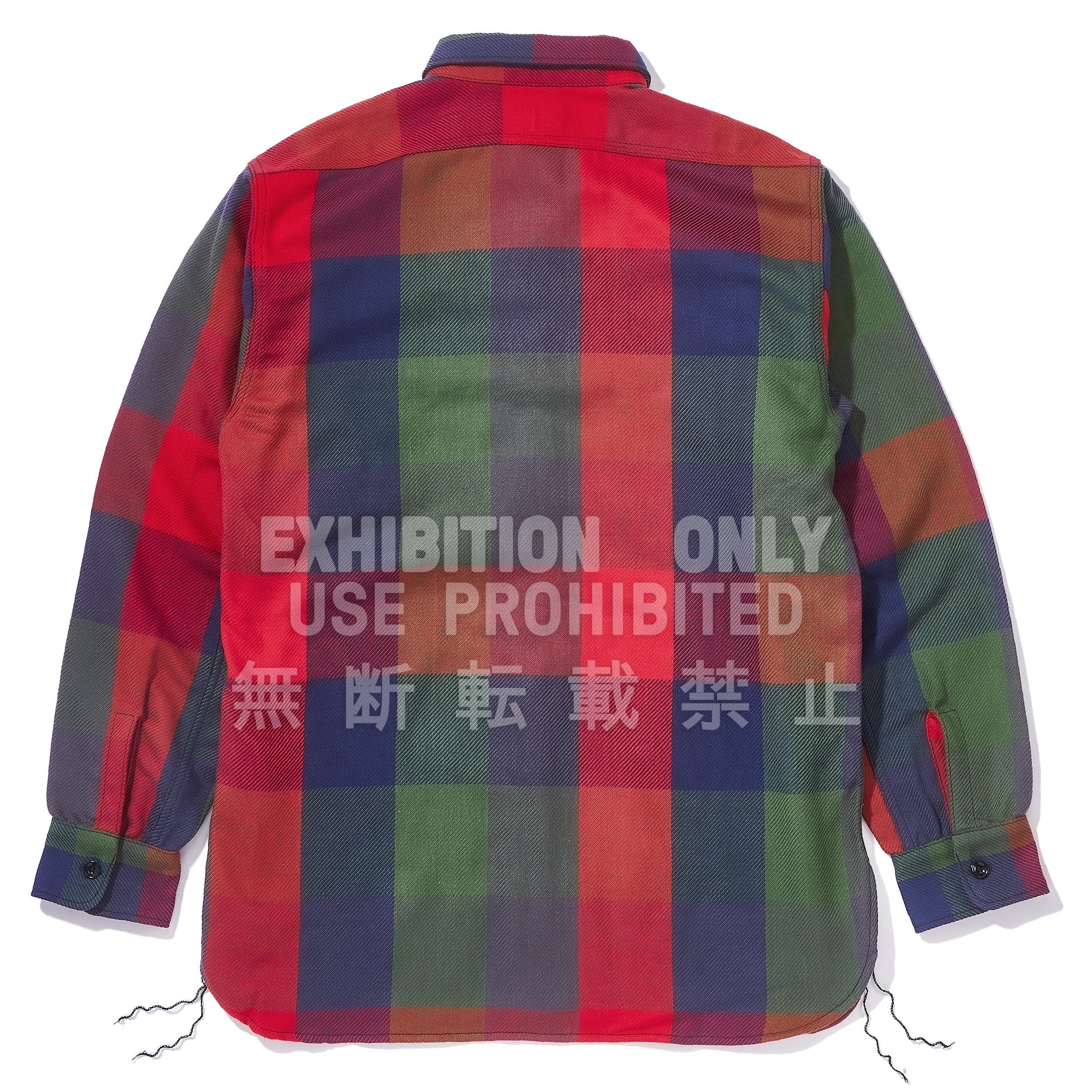 8HU MULTICOLOR CHECK FLANNEL SHIRT