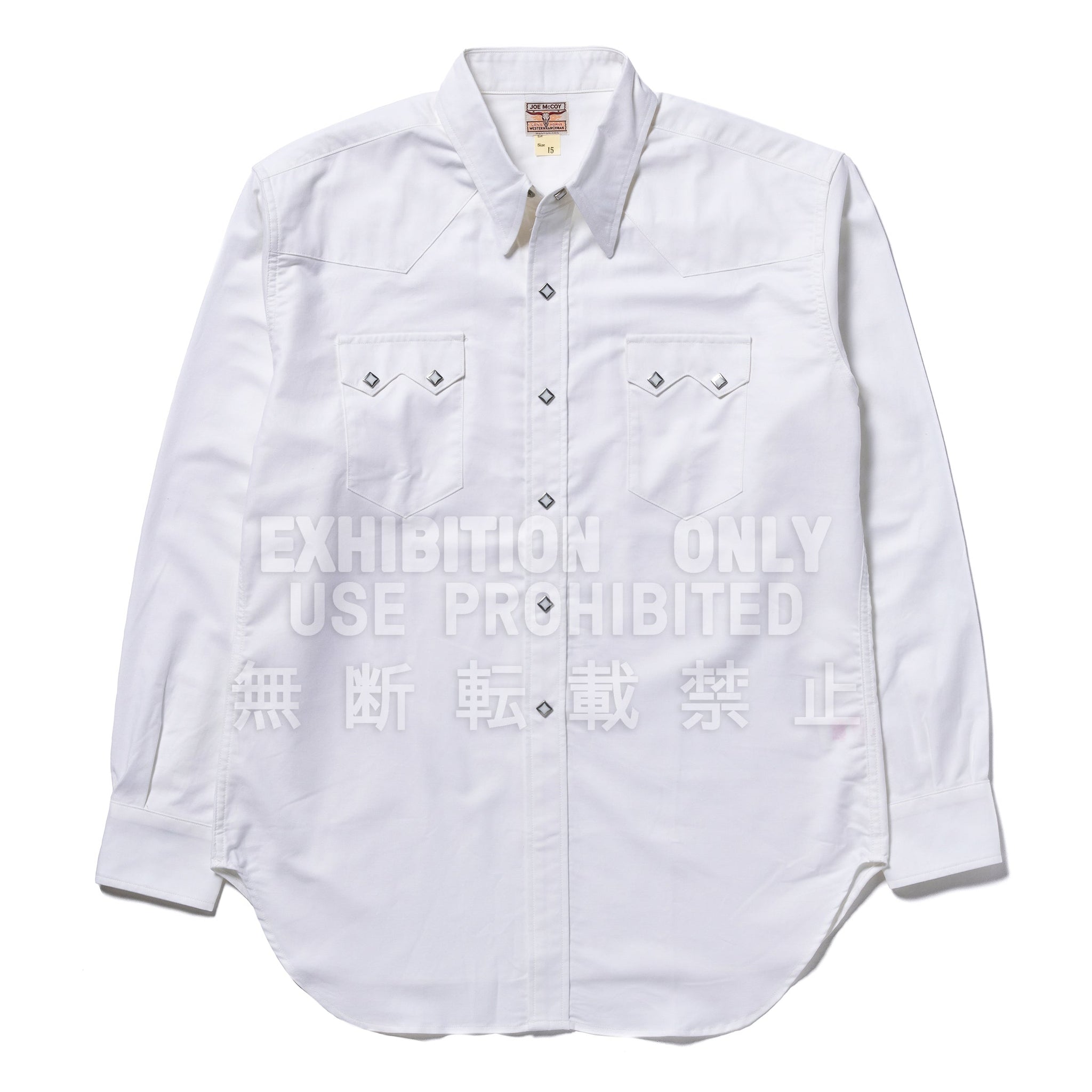 OXFORD WESTERN SHIRT / SAWTOOTH