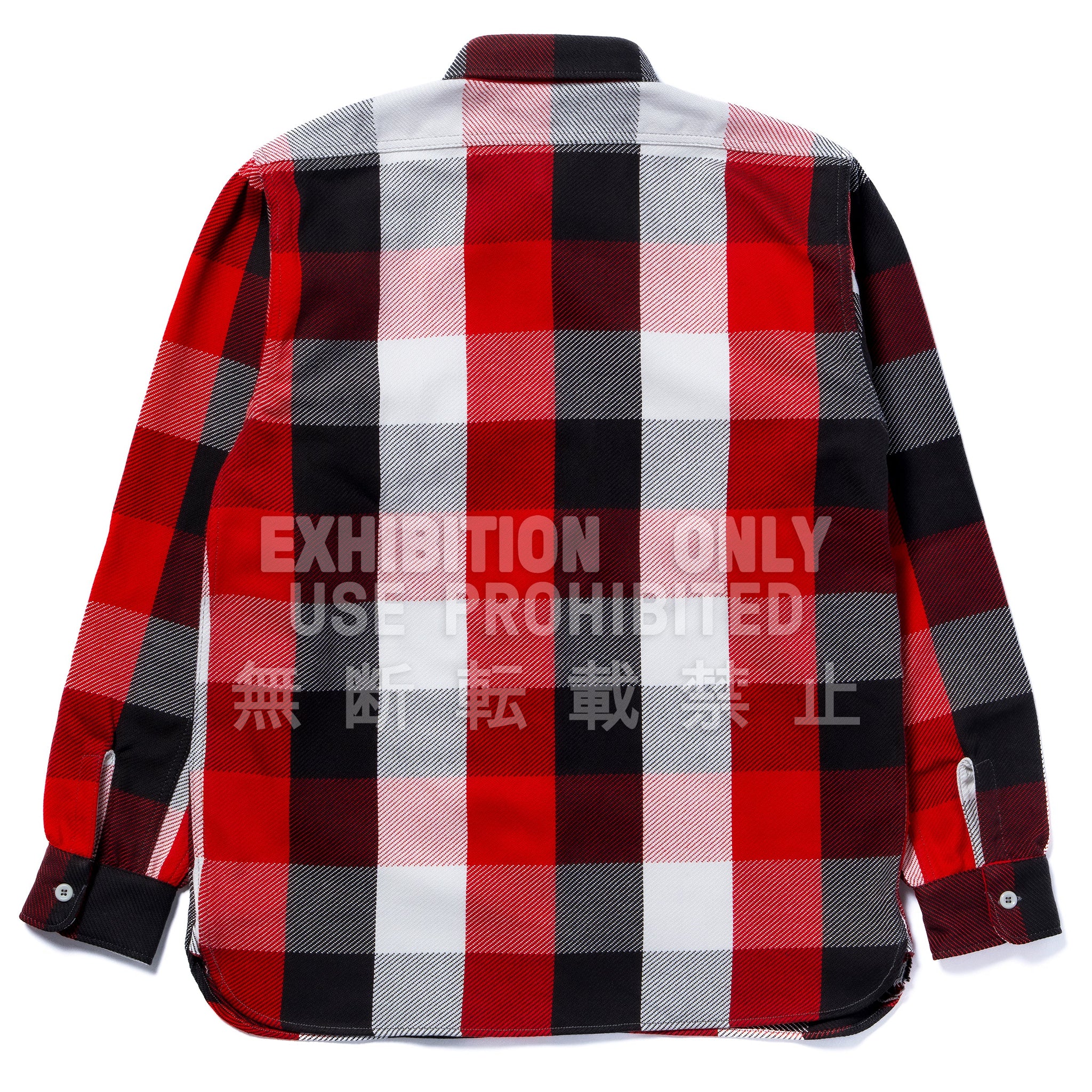 8HU LUMBERJACK BLOCK CHECK FLANNEL SHIRT