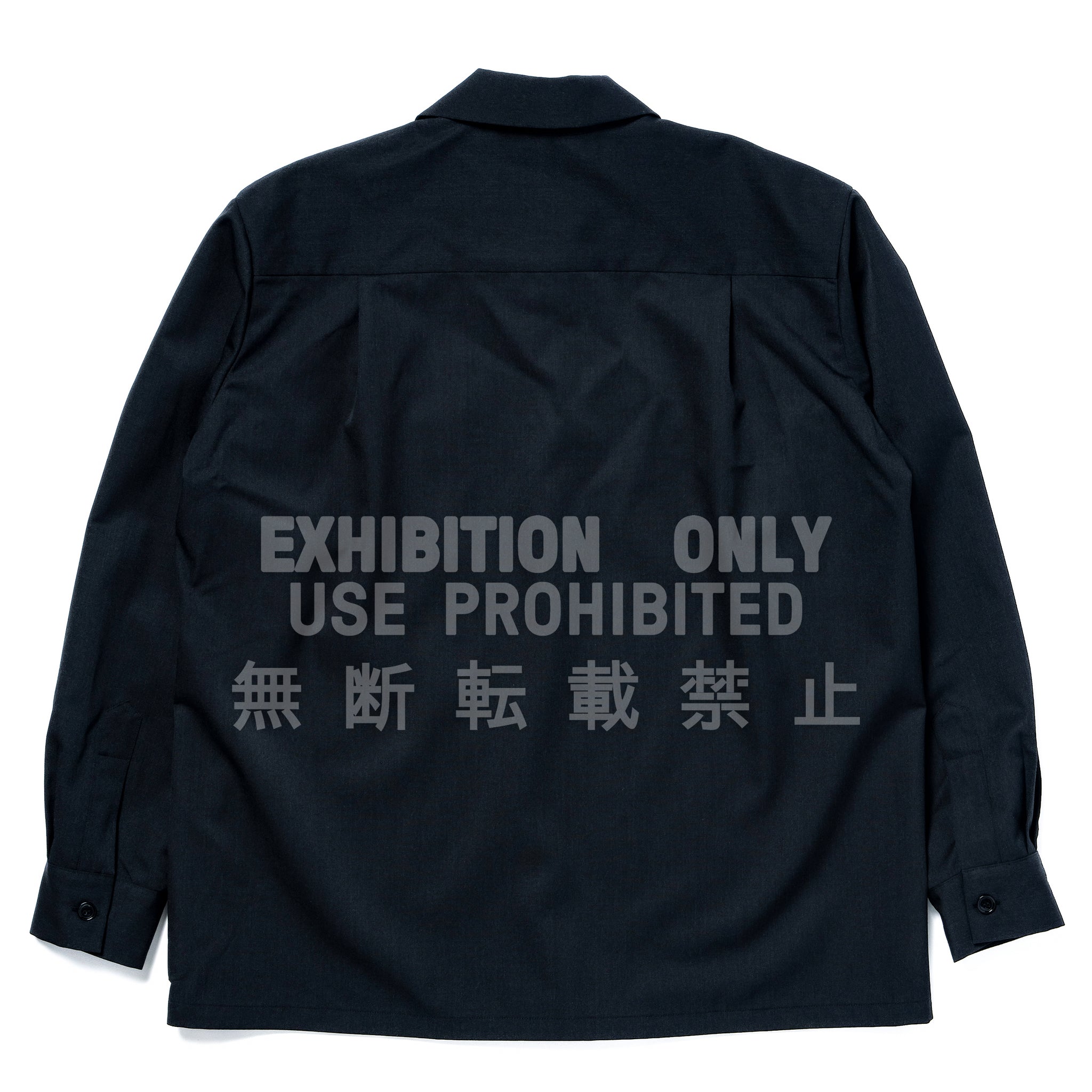 OPEN-COLLAR WOOL SHIRT